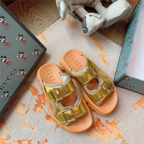 High Quality Luxury Platform Slippers Gucci product detail