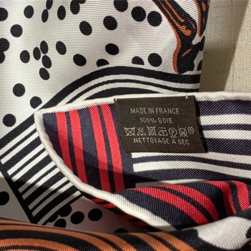 High Quality Luxury Hermes Silk Scarf Women White product detail