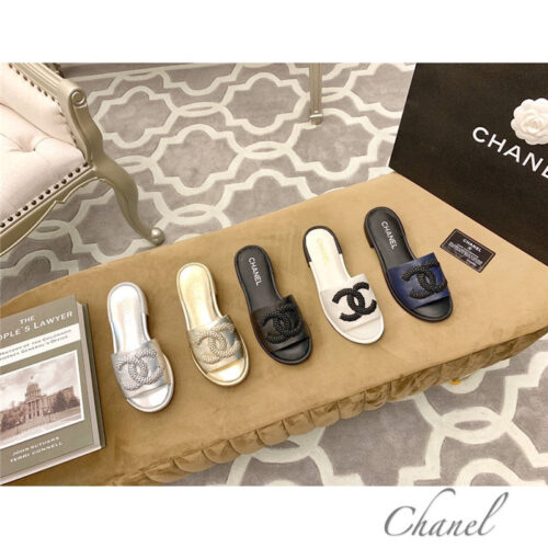 High Quality Luxury Chanel Logo Slippers product detail