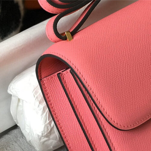 High Quality Luxury Hermes Constance 18 Bag Pink product detail