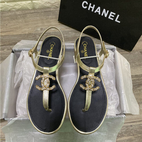 High Quality Luxury Chanel Flat Sandals – Style 12198 product detail