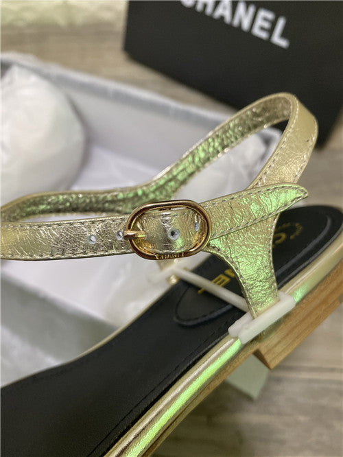 High Quality Luxury Chanel Flat Sandals – Style 12198 product detail