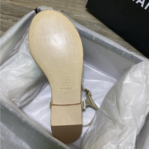 High Quality Luxury Chanel Flat Sandals – Style 12198 product detail