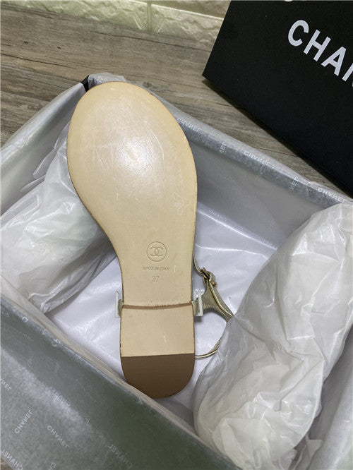 High Quality Luxury Chanel Flat Sandals – Style 12198 product detail