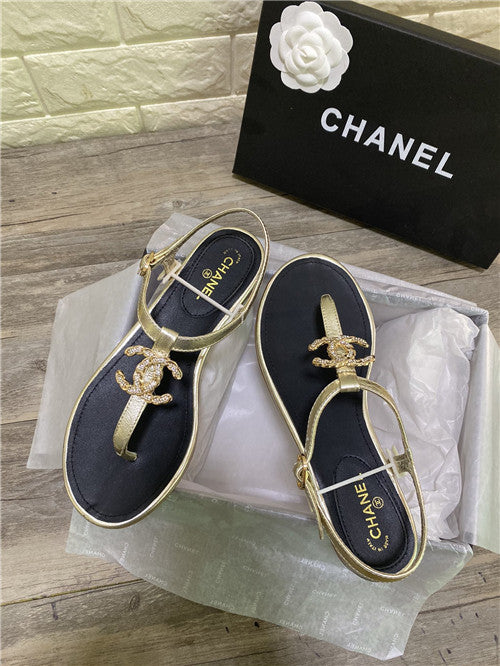 High Quality Luxury Chanel Flat Sandals – Style 12198 product detail
