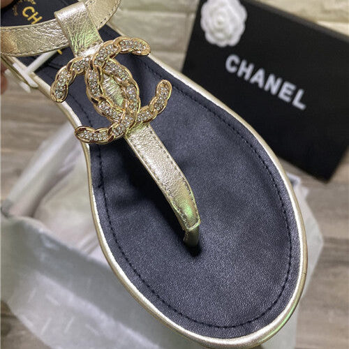 High Quality Luxury Chanel Flat Sandals – Style 12198 product detail