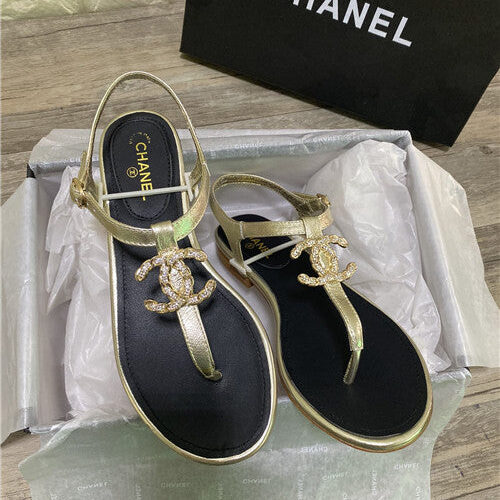 High Quality Luxury Chanel Flat Sandals – Style 12198 alternate view