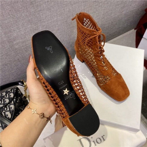 High Quality Luxury Dior Ankle Boots Shoes – Style 32550 product detail