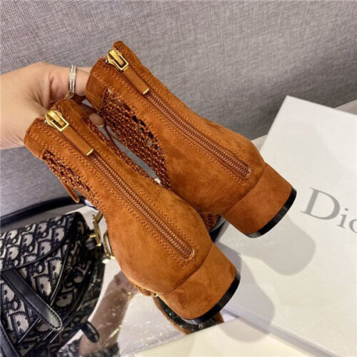 High Quality Luxury Dior Ankle Boots Shoes – Style 32550 product detail