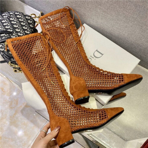 High Quality Luxury Dior Ankle Boots Shoes – Style 91302 alternate view