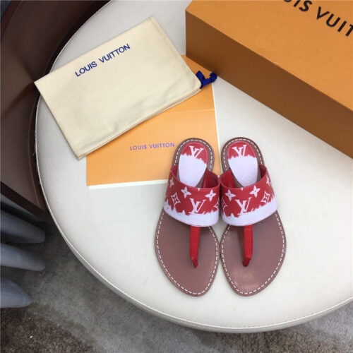 High Quality Luxury LV Louis Vuitton Flat Sandals alternate view
