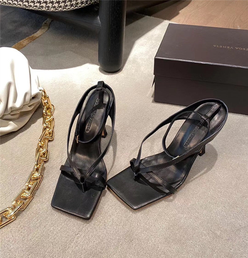 High Quality Luxury Bottega Veneta Heels Sandals Womens – Style 39430 product detail