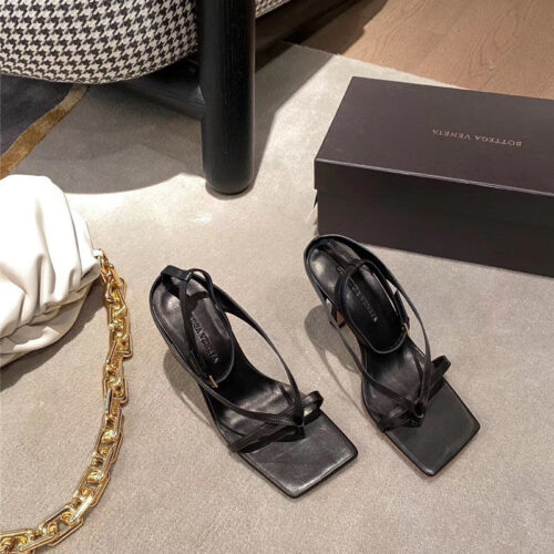High Quality Luxury Bottega Veneta Heels Sandals Womens – Style 39430 product detail