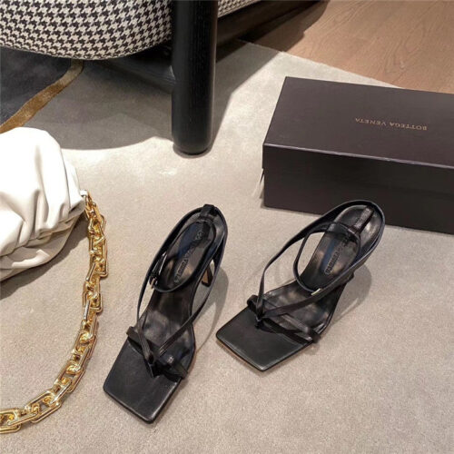 High Quality Luxury Bottega Veneta Heels Sandals Womens – Style 39430