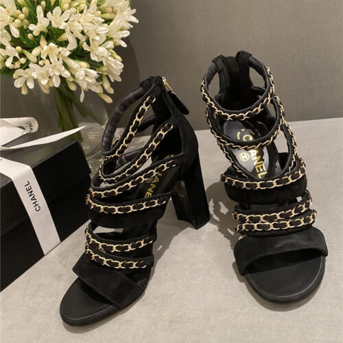 High Quality Luxury Chanel Heels Roman Sandals product detail