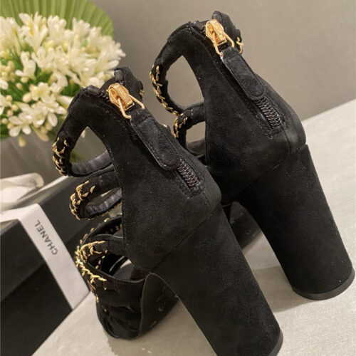 High Quality Luxury Chanel Heels Roman Sandals product detail