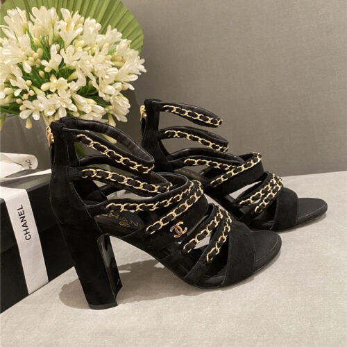 High Quality Luxury Chanel Heels Roman Sandals product detail