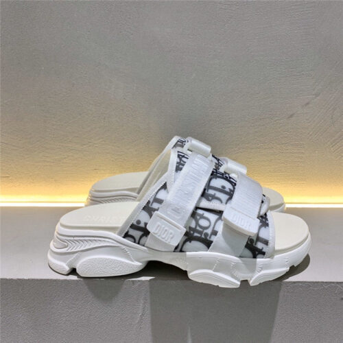 High Quality Luxury Dior Slippers White product detail