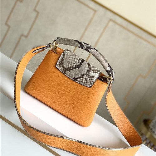 High Quality Luxury Louis Vuitton Capucines Mini Bag – Style 47556 alternate view