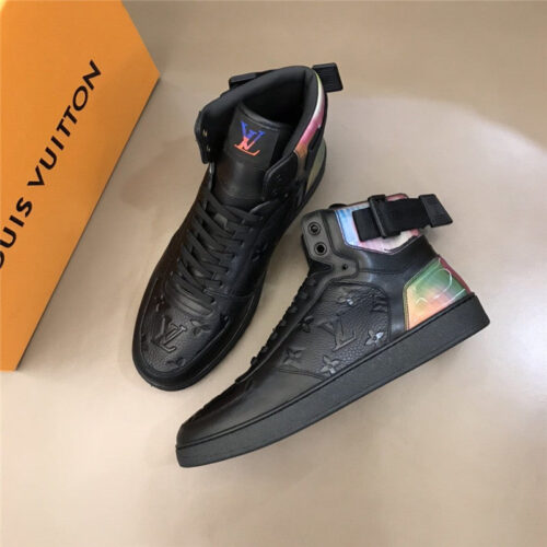 High Quality Luxury Louis Vuitton Men Rivoli Sneaker Boot – Style 35875