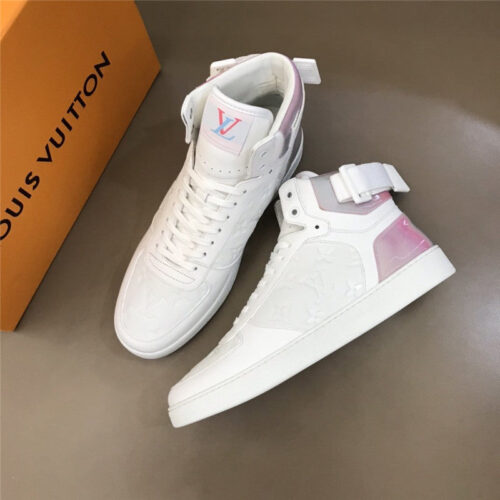 High Quality Luxury Louis Vuitton Men Rivoli Sneaker Boot