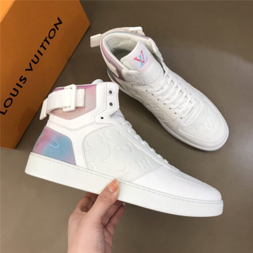 High Quality Luxury Louis Vuitton Men Rivoli Sneaker Boot alternate view