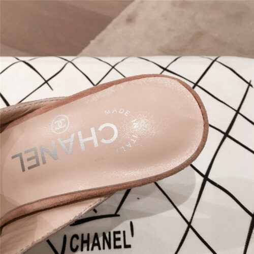 High Quality Luxury Chanel Block Heels Sandals product detail