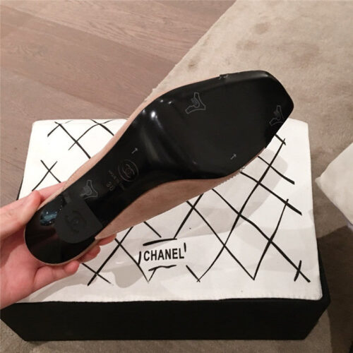 High Quality Luxury Chanel Block Heels Sandals product detail