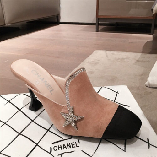 High Quality Luxury Chanel Block Heels Sandals product detail