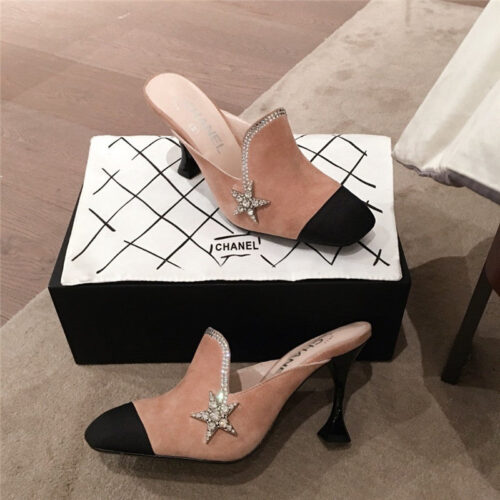 High Quality Luxury Chanel Block Heels Sandals alternate view