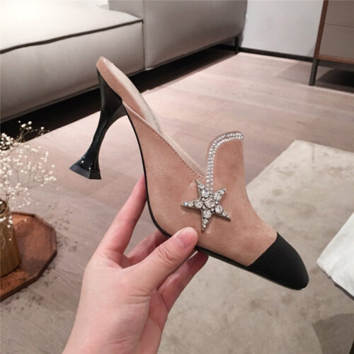 High Quality Luxury Chanel Block Heels Sandals product detail
