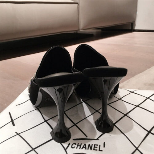 High Quality Luxury Chanel Heels Sandals Block product detail