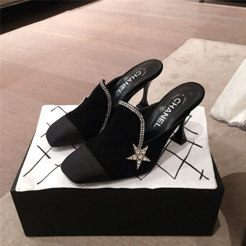 High Quality Luxury Chanel Heels Sandals Block