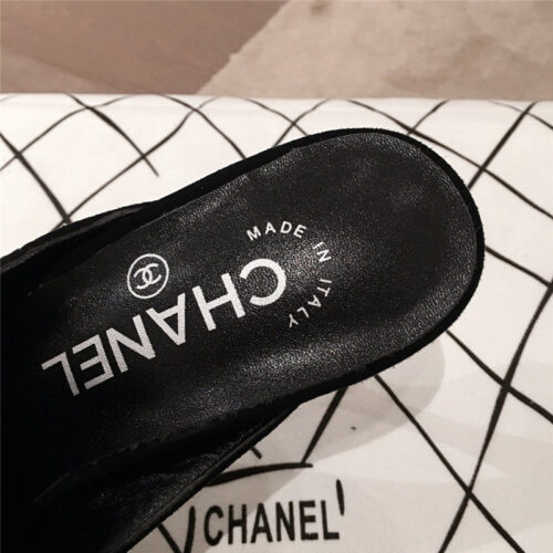 High Quality Luxury Chanel Heels Sandals Block product detail