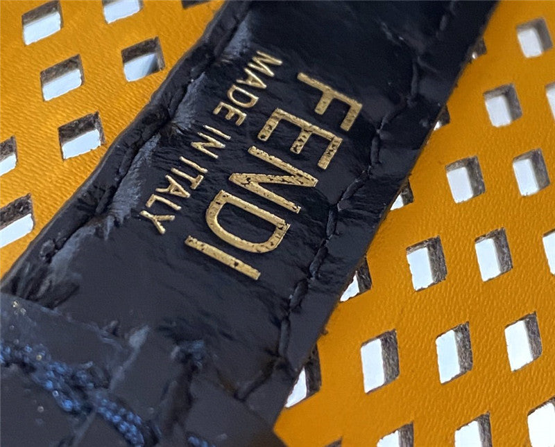 High Quality Luxury Fendi Mini Cutout Bucket Bag product detail