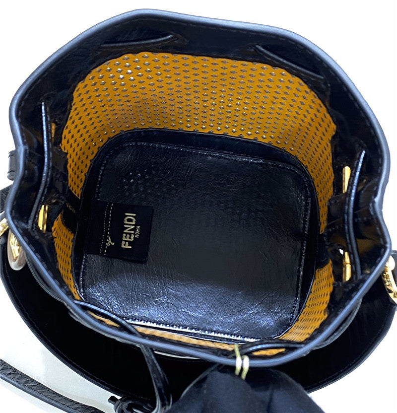 High Quality Luxury Fendi Mini Cutout Bucket Bag product detail