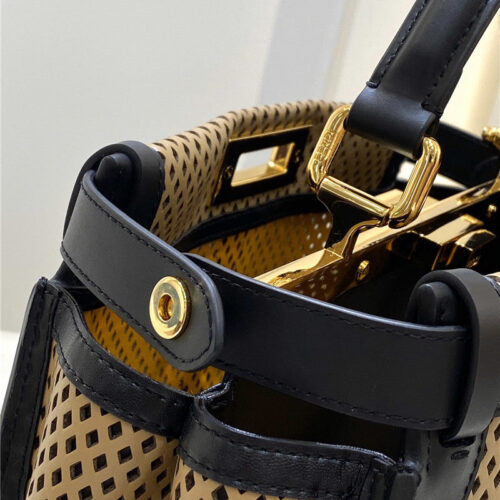 High Quality Luxury Fendi Summer Mesh Peekaboo Bag product detail