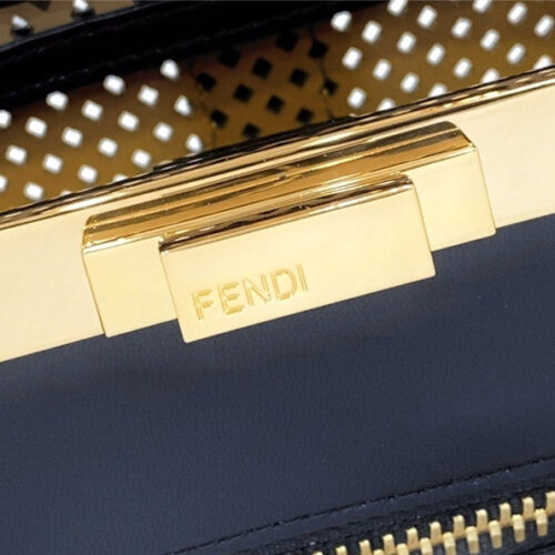 High Quality Luxury Fendi Summer Mesh Peekaboo Bag product detail