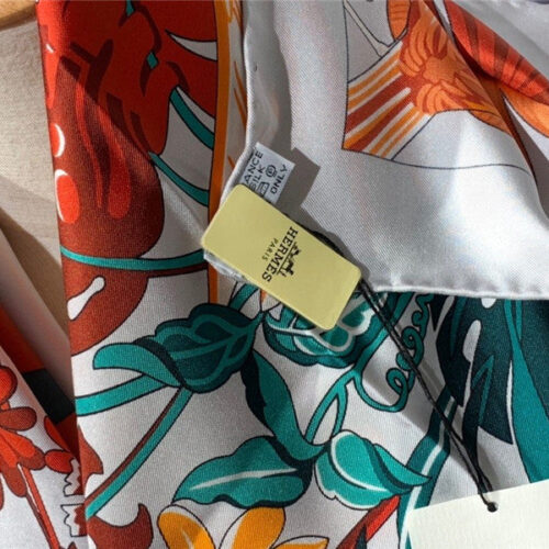 High Quality Luxury Hermes Ladies Summer Silk Scarf product detail