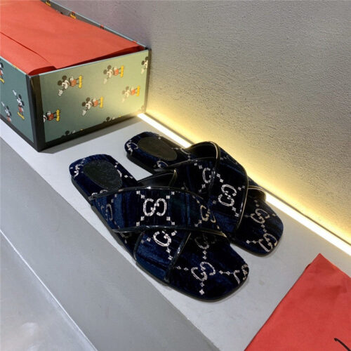 High Quality Luxury Gucci GG Slippers