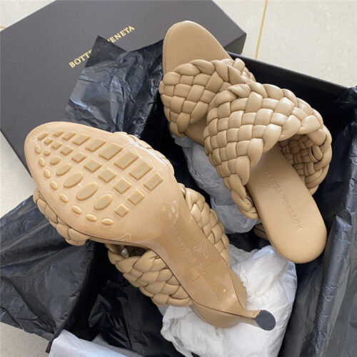 High Quality Luxury Bottega Veneta Heel Sandals – Style 94854 alternate view