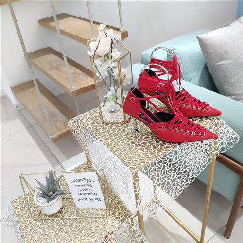 High Quality Luxury Balenciaga Straps Roman Sandals – Style 22275 alternate view