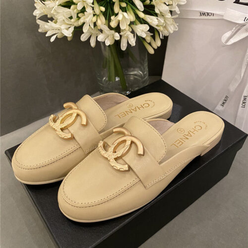 High Quality Luxury Chanel Slippers – Style 23750