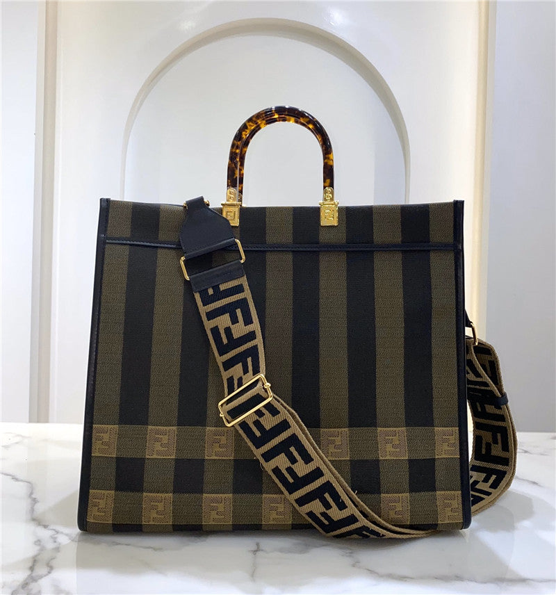 High Quality Luxury Fendi Shopping Bag Logo