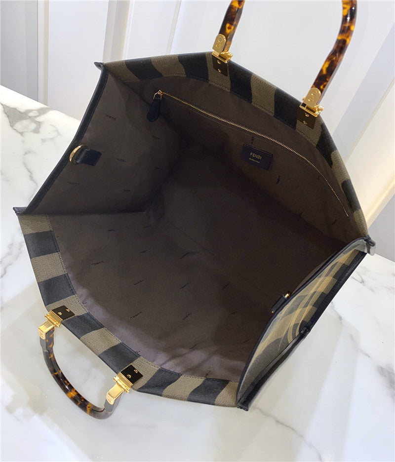 High Quality Luxury Fendi Shopping Bag Logo product detail