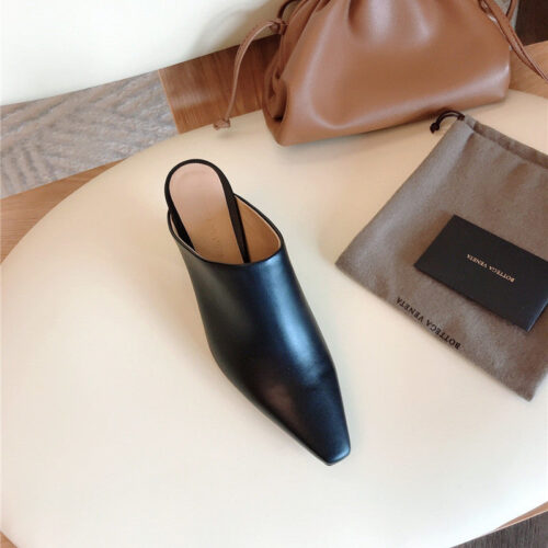 High Quality Luxury Bottega Veneta Block Heel Sandals product detail