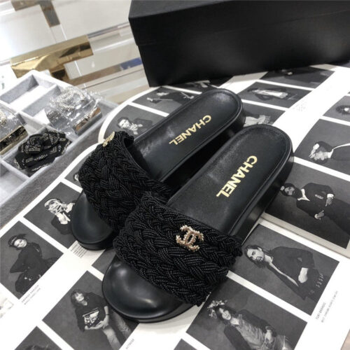 High Quality Luxury Chanel Slippers product detail