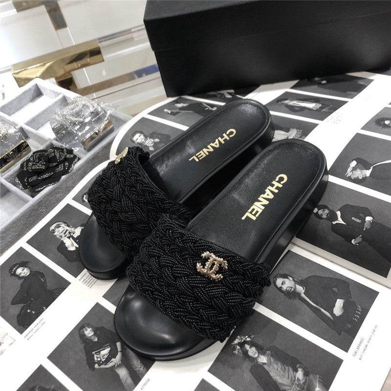High Quality Luxury Chanel Slippers product detail