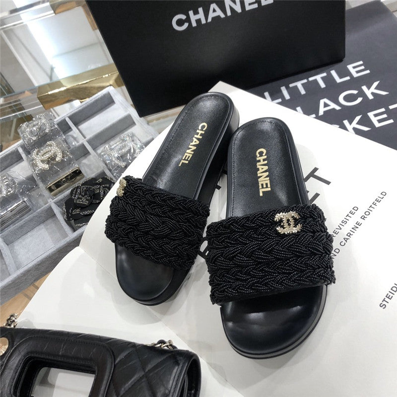 High Quality Luxury Chanel Slippers product detail