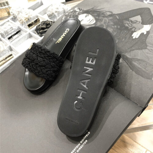 High Quality Luxury Chanel Slippers product detail